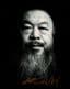 Ai Weiwei Autograph Signed Photo